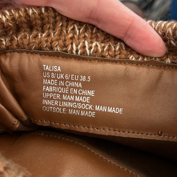 Talisa Sweater Cuff Cognac Riding Boot - Picture 8 of 8